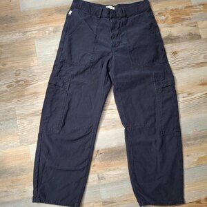 Women's Citizens of Humanity Marcelle Barrel Leg Navy Blue Cargo Size 28